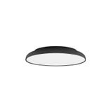 2700-6000K Dimmable Sandy Black Aluminium  & Acrylic  LED 50 Watt 220-240 Volt   3741Lm IP20  D: 60 H: 9 cm