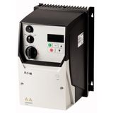 Variable frequency drive, 400 V AC, 3-phase, 18 A, 7.5 kW, IP66/NEMA 4X, Radio interference suppression filter, OLED display, Local controls