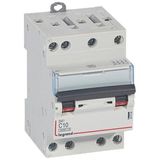 DX³6000 10kA high inlet and low outlet screw circuit breaker 4P 400V~ - 10A - curve C - for optimized HX³ comb