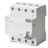 Residual current operated circuit breaker; 4-pole; .... 5SV3644-6XX01