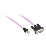 CANopen preassembled cable - for CANopen bus - 0.5 m - 1 RJ45, 1 female SUB-D 9