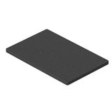 ISSGU70110 Rubber support  70x110x4mm