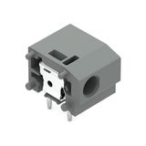 Stackable PCB terminal block 2.5 mm² Pin spacing 10/10.16 mm gray