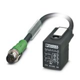 SAC-3P-MS/ 0,6-PUR/B-1L-Z SCO - Sensor/actuator cable