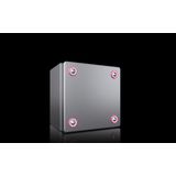 KX Terminal box,stainless steel 1.4301,without mounting plate,WHD 150x150x120 mm