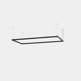 Lineal lighting system Apex Rectangular Pendant 1125mm x 2140mm 117W LED neutral-white 4000K CRI 90 ON-OFF Black IP20 9378lm