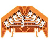 Potential distributor terminal, PUSH IN, 1.5, 250, 17.5 A, Number of c