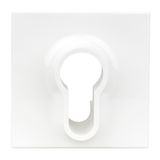 Cover for key switch, white
