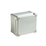 ABS box IP66 IK07 RAL7035 Int.H175W105D100 Ext.H192W121D105 Opaque cover H40