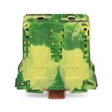 2-conductor ground terminal block 95 mm² lateral marker slots green-ye
