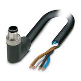 SAC-4P-M12MRL/ 1,5-PVC - Power cable