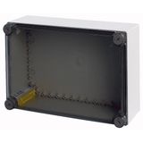 Insulated enclosure, smooth sides, HxWxD=250x375x150mm, NA type