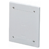 WATERTIGHT SHOCKPROOF LID FOR PTC JUNCTION BOXES - DIMENSIONS 138X169X70 - IP55 - GREY RAL7035