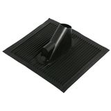 SAT Roof tile with cableentry,45x50cm,Mast:38-60mm,Alu,black