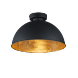 Jimmy ceiling lamp E27 black/gold