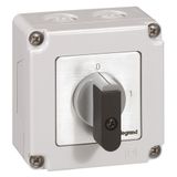 Cam switch - on/off switch - PR 12 - 2P - 16 A - 2 contacts - box 76x76 mm