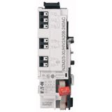 Undervoltage release for NZM2/3, configurable relays, 2NO, 1 early-make auxiliary contact, 1NO, 24DC, Push-in terminals