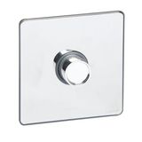 Synergy™ Sleek - Push on/off rotary dimmer - 1000W - Polished Stainless steel