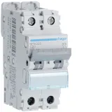 Circuit Breaker 2P 20A C 6/10kA 2M