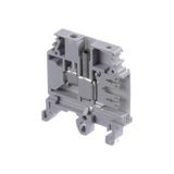 M 4/6 2G 4, SPECIFIC TERMINAL BLOCK, FEED THROUGH, GREY, 6X44.5X40.5MM