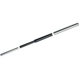 Earth entry rod St/tZn L 2500mm tapered D 16/10mm partly insulated
