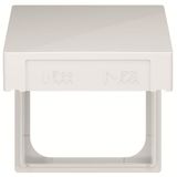 2518-WD-84 Cover Frame future®, Busch-axcent®, solo®; carat® Studio white