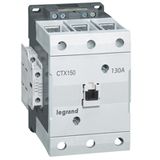 3-pole contactors CTX³ 150 - 130 A - 24 V= - 2 NO + 2 NC - screw terminals
