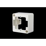 Surface mount frame 85 x 85 x 43 mm - single, pure white