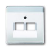 1803-02-84-500 CoverPlates (partly incl. Insert) future®, Busch-axcent®, solo®; carat® Studio white