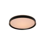 Lucide NURIA - Flush ceiling light - Ø 30 cm - LED Dim. - 1x18W 2700K - 3 StepDim - Black