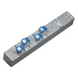 Socket strip, KVS, 4 x CEE 16A, 3-pin