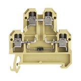Component terminal block, Screw connection, 4 mm², 400 V, 10 A, 1 N 40