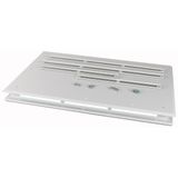 Top panel busbar trunking, WxD=1100x800mm, IP43