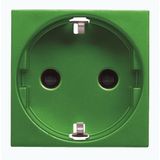 N2288 VD Socket outlet Schuko Green - Zenit