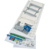 Flush-mounting expansion kit Hybrid 5-row, 36MU, form of delivery for projects