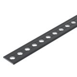 MZ024 PE l 14 Installation strip perforated, plastic covered 13,5x2mm