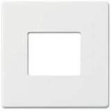 6476-884 CoverPlates (partly incl. Insert) Safety technology studio white matt