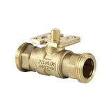 VAG60.20-17 - 2-port open/close ball valve, PN40, DN20, kvs 17