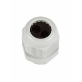 IP44 data outlet cable gland M25 for 2 cables 3 - 8mm