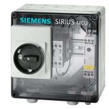 SIRIUS MCU motor starter Enclosure degree of protection IP55 plastic Communication 3RK4320-3CR51-1BA0