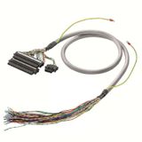 PLC-wire, Digital signals, 36-pole, Cable LiYCY, 1 m, 0.34 mm²