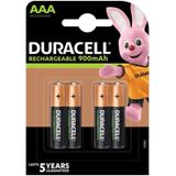 DURACELL Rechargeable HR03 AAA 900mAh BL4