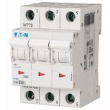 Miniature circuit breaker (MCB), 50 A, 3p, characteristic: B