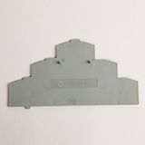 Terminal Block, End Barrier, Gray, for 1492-LTF3