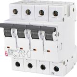 Miniature circuit breaker, ETIMAT 10 3p+N D16