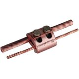 Parallel connector Cu for different diameters Rd 5-12.5mm / 16-95mm²