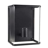 Outdoor Light without Light Source - wall light Paxton - 1xE27 IP44  - Black