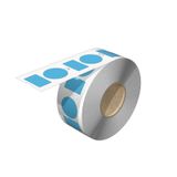 Device marking, 25 x Printed characters: neutral, Vinyl film, blue