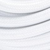 Intertwined cable cotton 2*1.5 white Fontini