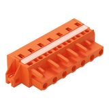 1-conductor female connector CAGE CLAMP® 2.5 mm² orange